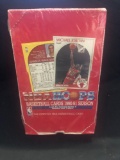 Factory Sealed 1990-91 NBA Hoops Special Series II Subsets and Trades Hobby Box 36 Pack Box