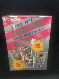 Factory Sealed 1991 Pacific Pro Football Plus Premiere Edition Hobby Box 36 Pack Box