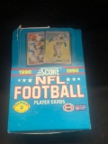 Incomplete Box 1990 Score NFL Series 2 35 Pack Box