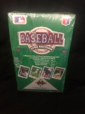 Factory Sealed Upper Deck 1990 Baseball Hobby Box
