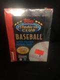 Factory Sealed Topps Stadium Club 1993 Baseball Series 1 Hobby Box