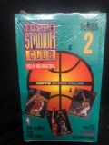 Factory Sealed Topps Stadium Club 1993-94 NBA Basketball Series 2 Hobby Box 1st Day Issue 24 Pack