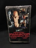 Factory Sealed Official Terminator Judgement Day Hobby Box Wow