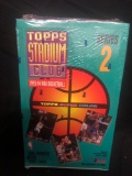 Factory Sealed Topps Stadium Club 1993-94 NBA Basketball Series 2 Hobby Box 1st Day Issue 24 Pack