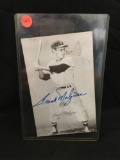 Signed Frank Malzone Autographed 1962 Baseball Card Wow