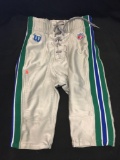 Vintage Seattle Seahawks Silver GAME USED Football Pants from Estate - VERY RARE