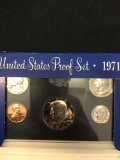 United States Proof Set-1971 Vintage Coin Set W/ Case