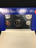 United States Proof Set-1971 Vintage Coin Set W/ Case