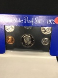 United States Proof Set-1972 Vintage Coin Set W/ Case