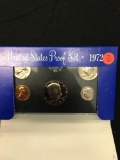 United States Proof Set-1972 Vintage Coin Set W/ Case