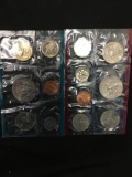 US Mint 1980 Uncirculated Coin Vintage Coin Set