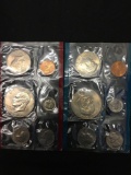 US Mint 1980 Uncirculated Coin Vintage Coin Set