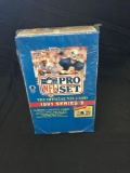 Factory Sealed NFL Pro Set 1991 Series 1 Hobby Box