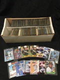 2 Row Box of Mixed Sports Cards from Store Close Out