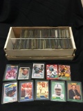 2 Row Box of Mixed Sports Cards from Store Close Out