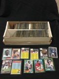 2 Row Box of Mixed Sports Cards from Store Close Out