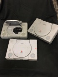 Lot of 3 Sony Playstation Consoles Only Untested from Store Closeout