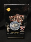 Factory Sealed 1990 NFL Pro Set Platinum Series 1 Hobby Box 36 Pack Box