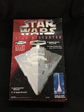 Star Wars Star Destroyer Flying Model Rocket Un-Constructed in Box all Pieces seem to be Present