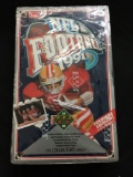 Factory Sealed NFL Football 1991 Upper Deck Premiere Edition Trading Cards from Store Closeout