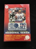 Factory Sealed Pro Set World League Football Cards Inaugural Series Complete Series from Store