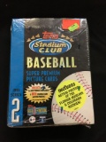 Factory Sealed Topps Baseball Super Premium Picure Cards Stadium Club 1993 Series 2 from Store