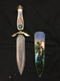 Cool Character Fantasy Knife with Sheath