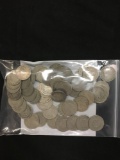 Bag from Estate Marked Liberty 5 Cents G or better 57 frm Estate