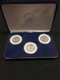 Lot of 3 United States 90% Silver Walking Liberty Silver Half Dollars from Estate