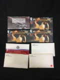 8 Count Lot of Mixed United States Uncirculated Coin Sets in Original Envelopes