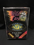 Factory Sealed Wild Card Premiere Edition NFL Hobby Box
