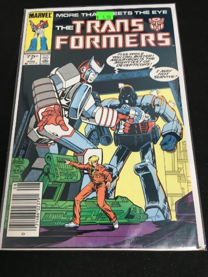 The Transformers #7 Comic Book from Amazing Collection B