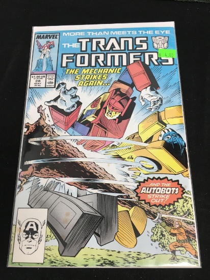 The Transformers #28 Comic Book from Amazing Collection