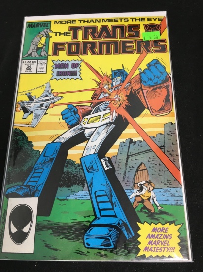 The Transformers #34 Comic Book from Amazing Collection