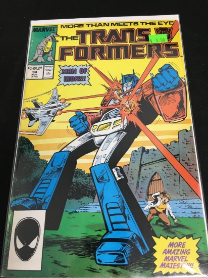 The Transformers #34 Comic Book from Amazing Collection B