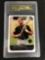 USA Graded 2000 Just Graded 2k Sean Burroughs Padres Rookie Baseball Card - Mint + 9.5