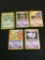 Lot of 5 Promo Vintage Pokemon Cards