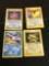 Lot of 4 Promo Vintage Pokemon Cards
