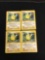 Lot of Four 1st Edition Jungle Pikachu Pokemon Cards