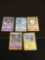 HIGH END POKEMON COLLECTION - 5 Holo Holofoil Cards from Original Binder