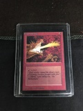 Magic the Gathering FIREBREATHING Vintage ALPHA Trading Card from Collection