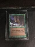 Magic the Gathering GIANT GROWTH Vintage ALPHA Trading Card from Collection