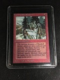 Magic the Gathering MONS'S GOBLIN RAIDERS Vintage ALPHA Trading Card from Collection