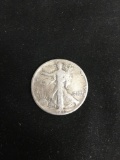 1943 United States Walking Liberty Silver Half Dollar - 90% Silver Coin