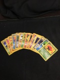 15 Card Lot of Vintage Pokemon all 1st Edition Trading Cards from Collection