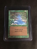 Magic the Gathering STREAM OF LIFE Vintage BETA Trading Card from Collection
