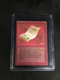 Magic the Gathering FALSE ORDERS Vintage BETA Trading Card from Collection