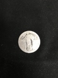 Undated United States Standing Liberty Silver Quarter - 90% Silver Coin