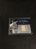2001 Upper Deck JOE DIMAGGIO Yankees Game Used Jersey Relic Card - AMAZING