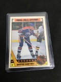 1987-88 O-Pee-Chee Stickers WAYNE GRETZKY Vintage Hockey Card